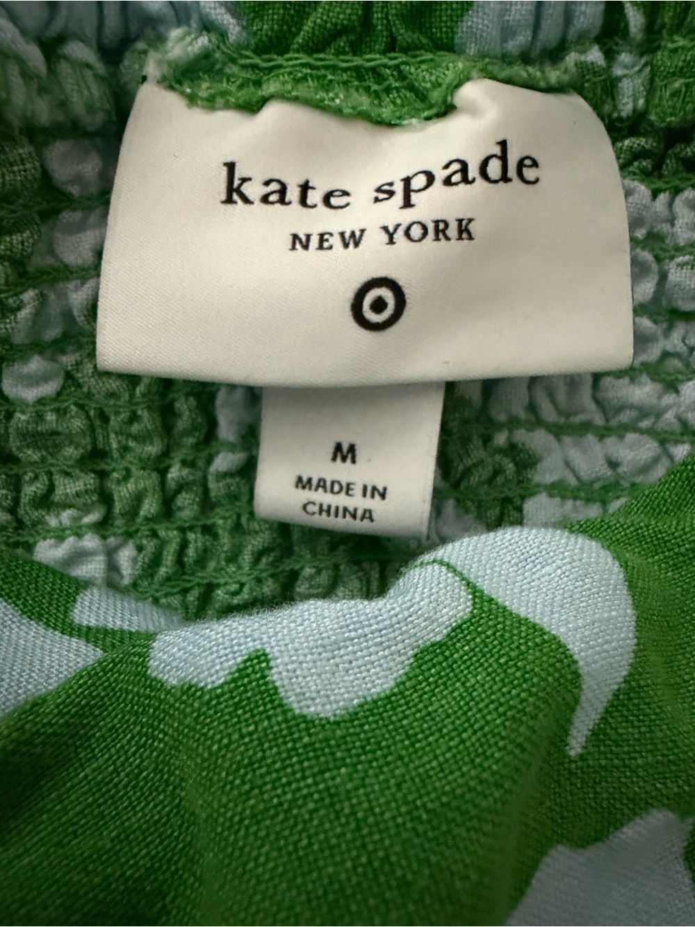 kate spade x target | Rose Ruched Linen Tank Top - Picture 6 of 6